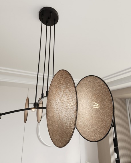 LAMPA WISZĄCA MOTIF 4 NATURAL EMIBIG