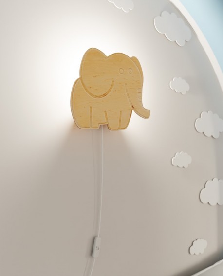 KINKIET LAMPA ŚCIENNA SAFARI K1 EMIBIG