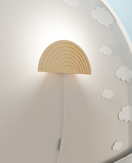 KINKIET LAMPA ŚCIENNA RAINBOW K1 EMIBIG