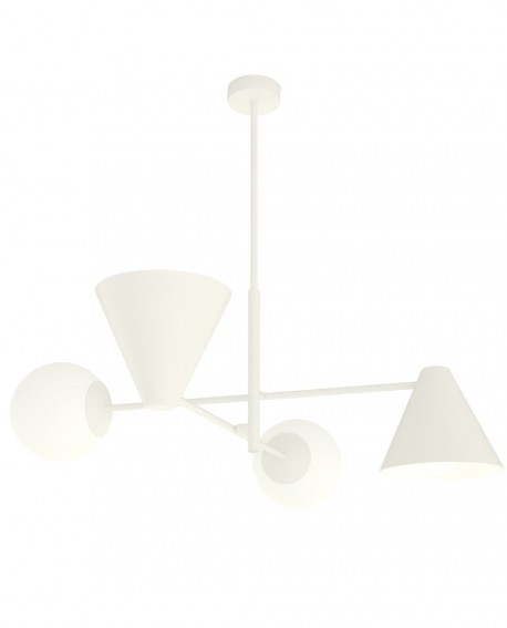 LAMPA HERMES 4 BIAŁA