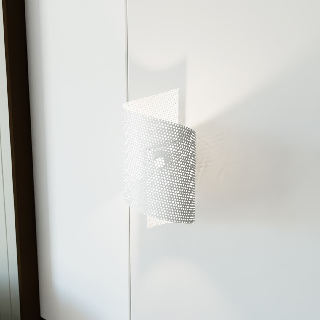 LAMPA SPIRAL BIAŁA