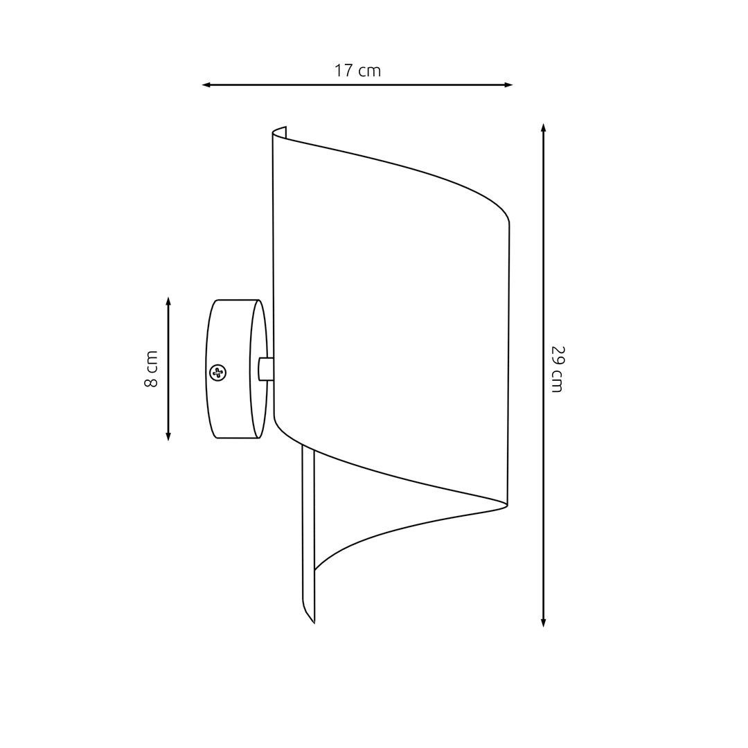LAMPA SPIRAL BIAŁA