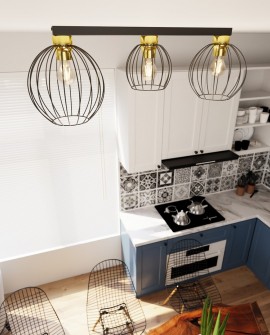 NEST 3 BL GOLD EMIBIG