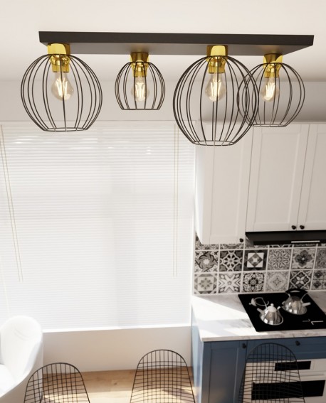 NEST 4 BL GOLD EMIBIG
