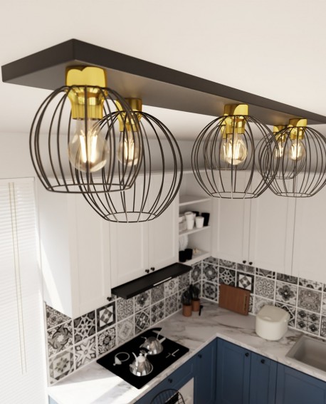 NEST 6 BL GOLD EMIBIG
