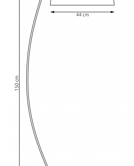 LAMPA ARCOS LP1 WH BIAŁA oprawa oświetleniowa