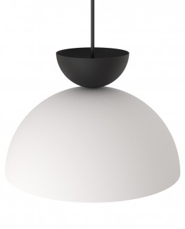LAMPA LUNARO 1S BL BIAŁA/BLACK