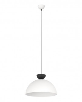 LAMPA LUNARO 1L BL BIAŁA/BLACK