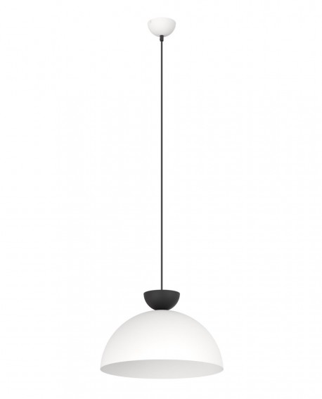 LAMPA LUNARO 1L BL BIAŁA/BLACK