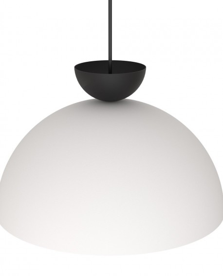 LAMPA LUNARO 1L BL BIAŁA/BLACK