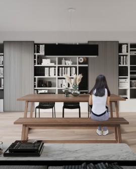 Żyrandol SANTA BIS 80 czarny Sollux SL.0780