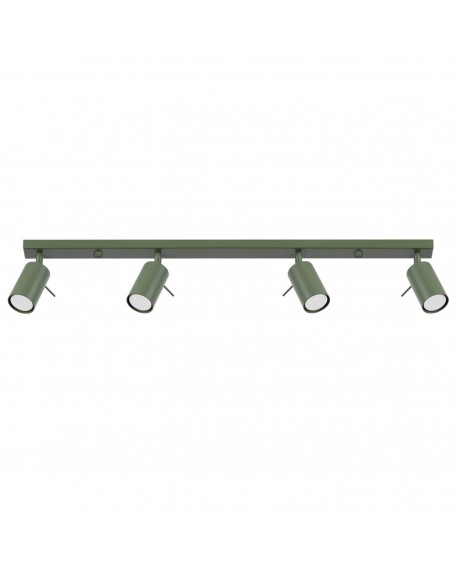 Plafon RING 4L zielony oliwkowy Sollux SL.1504
