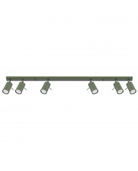 Plafon RING 6L zielony oliwkowy Sollux SL.1505