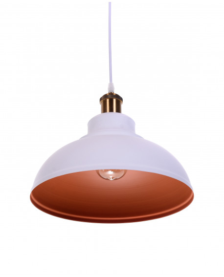 LAMPA WISZĄCA LOFT BIAŁA BOGGI