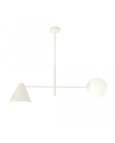 LAMPA HERMES 2 BIAŁA