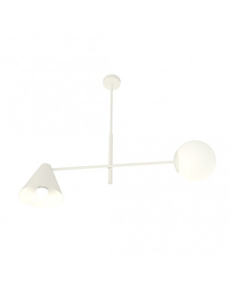 LAMPA HERMES 2 BIAŁA