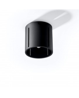 Plafon INEZ czarny Sollux SL.0356