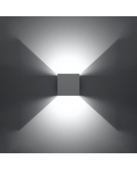 Kinkiet LUCA biały LED IP54 Sollux SL.0544