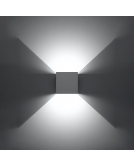 Kinkiet LUCA biały LED IP54 Sollux SL.0544