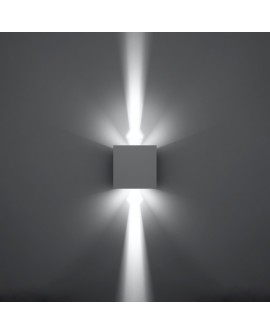 Kinkiet LUCA biały LED IP54 Sollux SL.0544