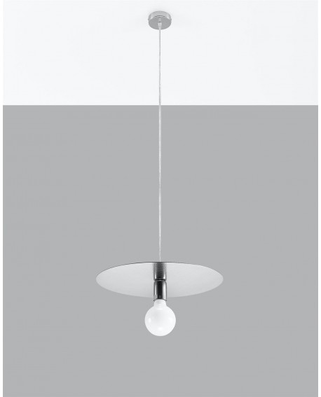 Lampa wisząca FLAVIO inox Sollux SL.0854