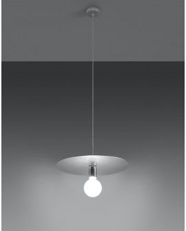 Lampa wisząca FLAVIO inox Sollux SL.0854