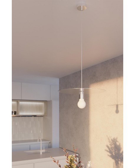 Lampa wisząca FLAVIO inox Sollux SL.0854