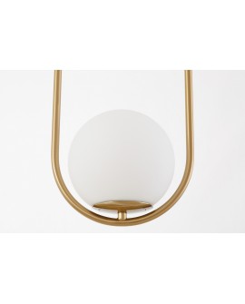 NOWOCZESNA LAMPA WISZĄCA SZCZOTKOWANE ZŁOTO VERO 1B LUMINA DECO