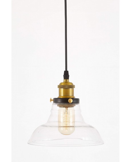 LAMPA WISZĄCA ZWIS CZARNY BAO LUMINA DECO