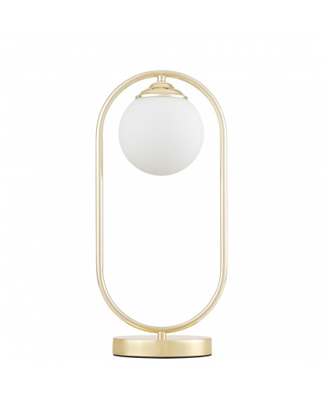 NOWOCZESNA LAMPA BIURKOWA KLASYCZNE ZŁOTO VERO W1 LUMINA DECO