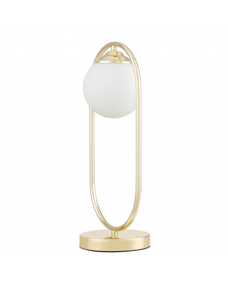 NOWOCZESNA LAMPA BIURKOWA KLASYCZNE ZŁOTO VERO W1 LUMINA DECO