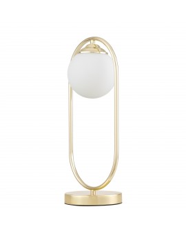 NOWOCZESNA LAMPA BIURKOWA KLASYCZNE ZŁOTO VERO W1 LUMINA DECO