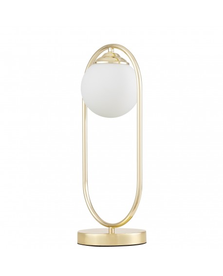 NOWOCZESNA LAMPA BIURKOWA KLASYCZNE ZŁOTO VERO W1 LUMINA DECO