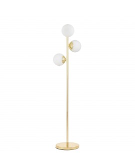 LAMPA STOJĄCA PODŁOGOWA KLASYCZNE ZŁOTO FINO W3 LUMINA DECO