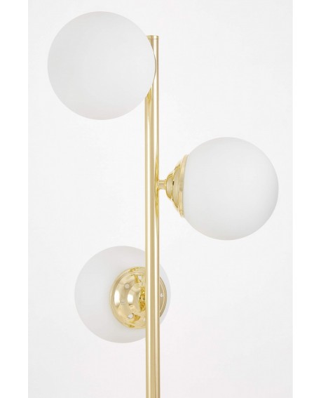 LAMPA STOJĄCA PODŁOGOWA KLASYCZNE ZŁOTO FINO W3 LUMINA DECO