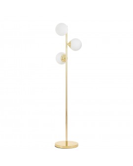 LAMPA STOJĄCA PODŁOGOWA KLASYCZNE ZŁOTO FINO W3 LUMINA DECO