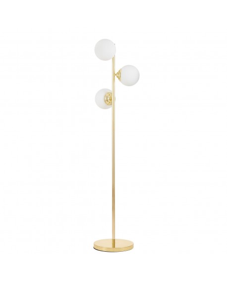 LAMPA STOJĄCA PODŁOGOWA KLASYCZNE ZŁOTO FINO W3 LUMINA DECO