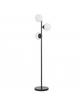 LAMPA STOJĄCA PODŁOGOWA CZARNA FINO W3 LUMINA DECO