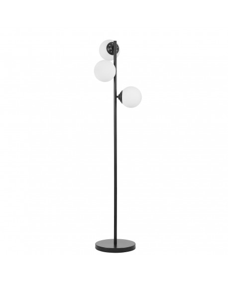 LAMPA STOJĄCA PODŁOGOWA CZARNA FINO W3 LUMINA DECO