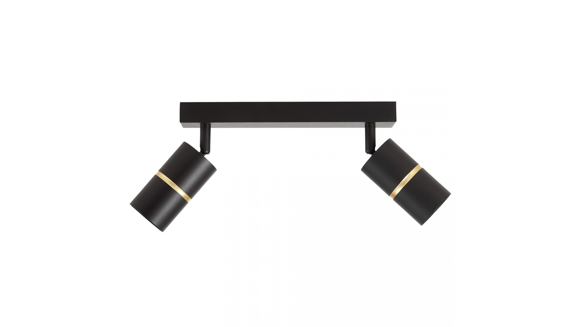 SPOT NOWOCZESNA LAMPA SUFITOWA CZARNA ASTI W2