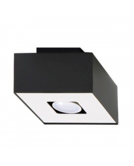 Plafon MONO 1 czarny Sollux SL.0070