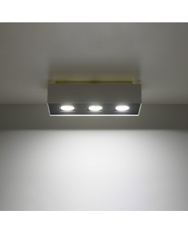 Plafon MONO 3 biały Sollux SL.0068