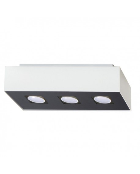 Plafon MONO 3 biały Sollux SL.0068