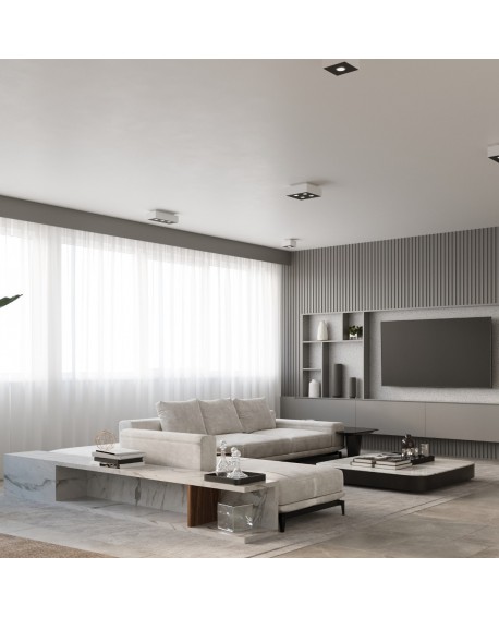 Plafon MONO 3 biały Sollux SL.0068