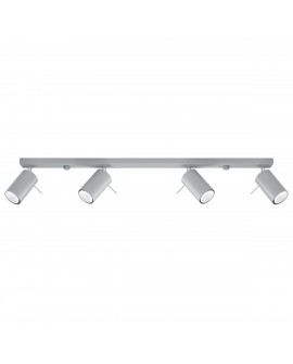 Plafon RING 4L szary Sollux SL.0453