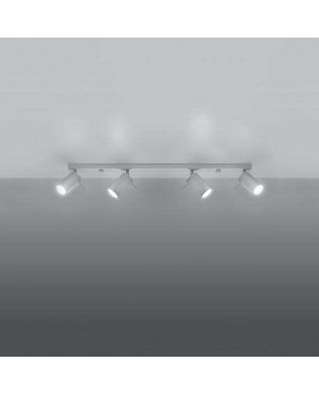 Plafon RING 4L biały Sollux SL.0331