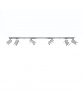 Plafon RING 6L szary Sollux SL.0454