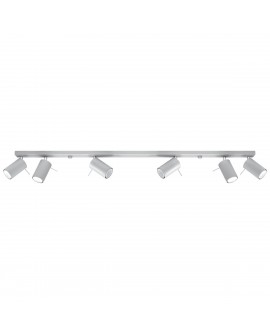 Plafon RING 6L szary Sollux SL.0454
