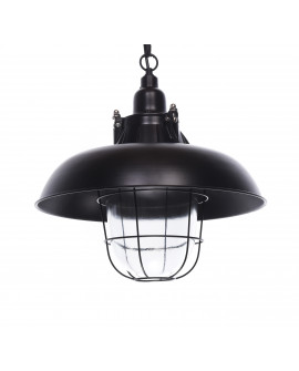 LAMPA WISZĄCA LOFT CZARNA PRODDI
