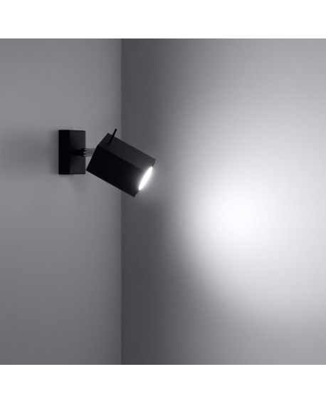 Kinkiet MERIDA czarny Sollux SL.0099
